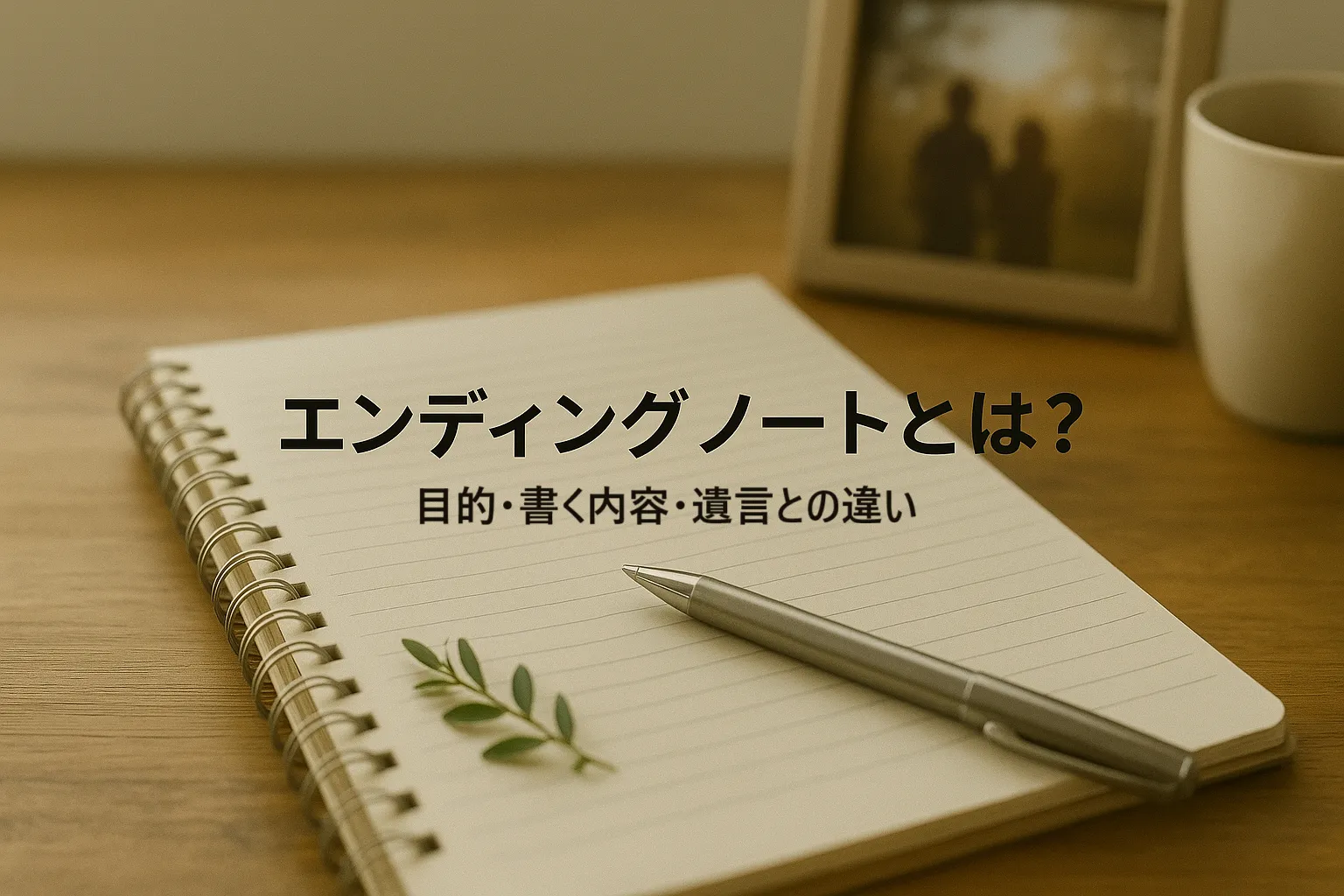 エンディングノートとは？詳細